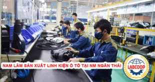 Nam làm sản xuất linh kiện ô tô tại nhà máy Ngân Thái